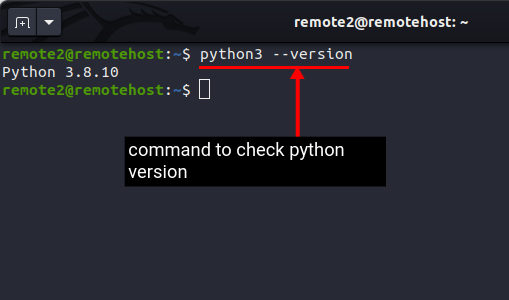 python yüklü sürüm kontrolü