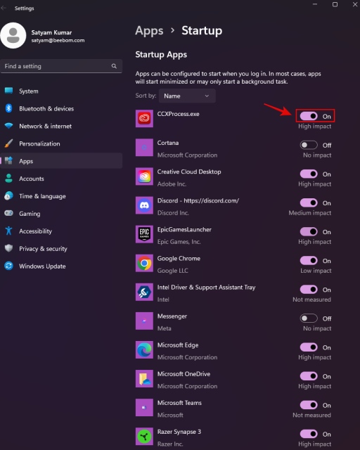 How to Fix Desktop Window Manager High GPU Usage in Windows 10/11 28 startup apps windows 11 - desktop window manager high gpu