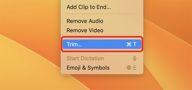 trim screen recording video mac