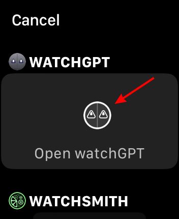 watchGPT apple Watch