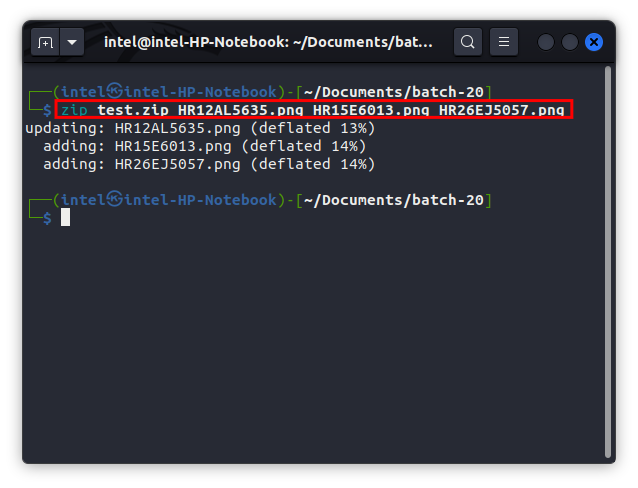 So Komprimieren Und Entpacken Sie Dateien Unter Linux (Anleitung) 15 Mehrere Dateien Komprimieren