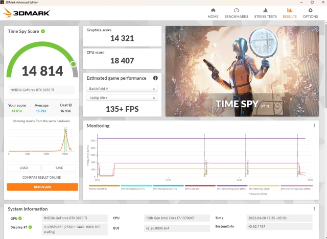 3DMark NVIDIA DLSS feature test adds DLSS 3 support. · 3DMark