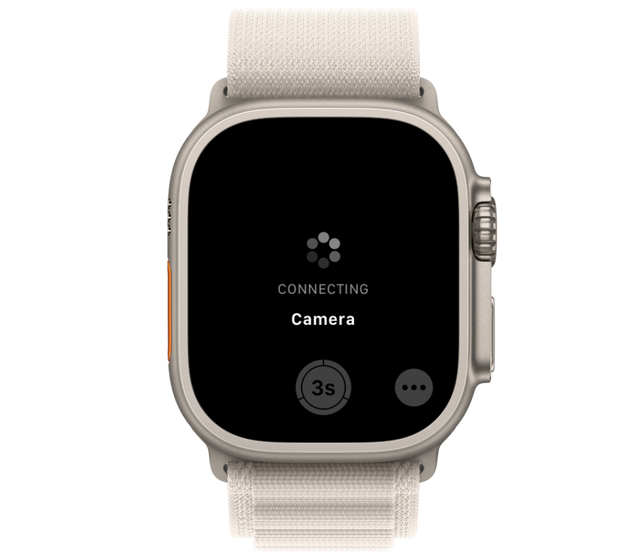 Apple Watch Camera Remote App