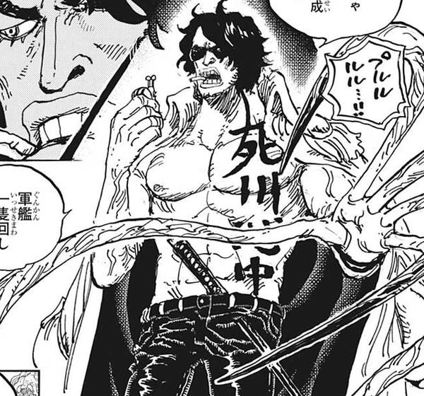 An image of Ryokugyu in One Piece.
