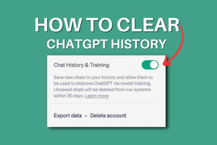 How to Turn off Chat History in ChatGPT