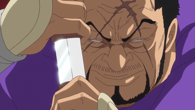 An image of Fujitora in One Piece.