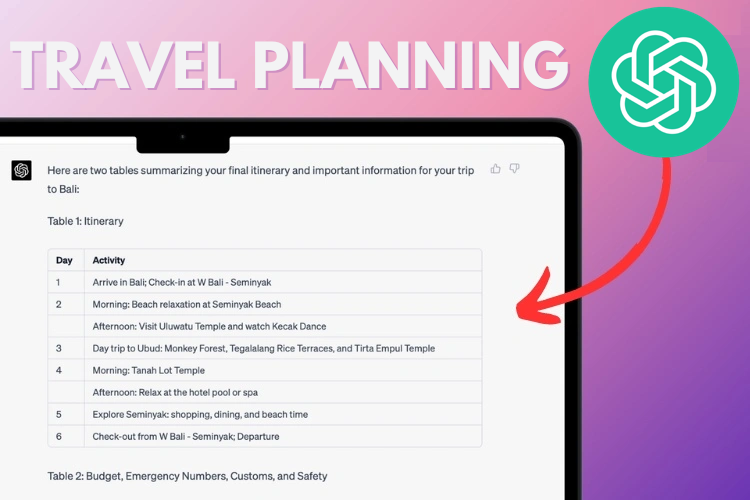 How to Use ChatGPT for Travel Planning in 2023 | Beebom