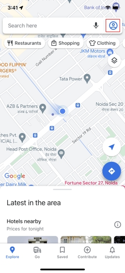 Clear Google Maps Cached Data on iOS