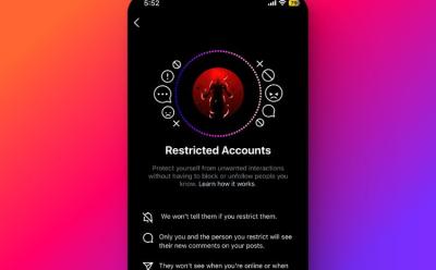 check if you are restricted on Instagram