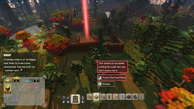Minecraft-Legends-unable-to-buld-ramp