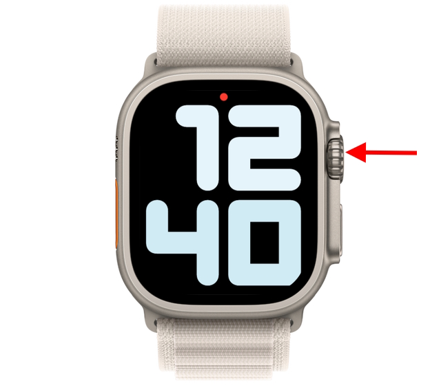 capturas de pantalla en apple watch