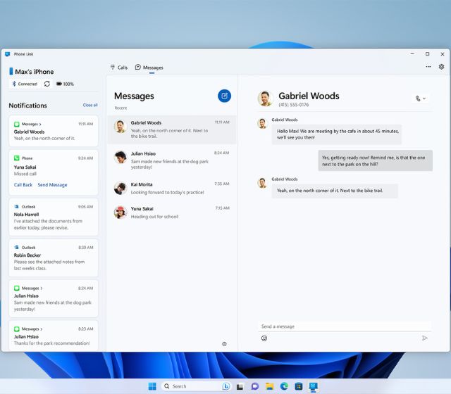 Microsoft Phone Link for iOS App Now Available for Every Windows 11 ...