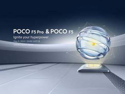 Poco F5 Series launch May 9