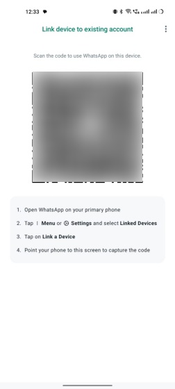 QR code whatsapp