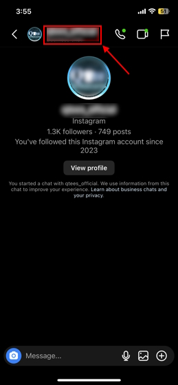 Restrict Instagram Account