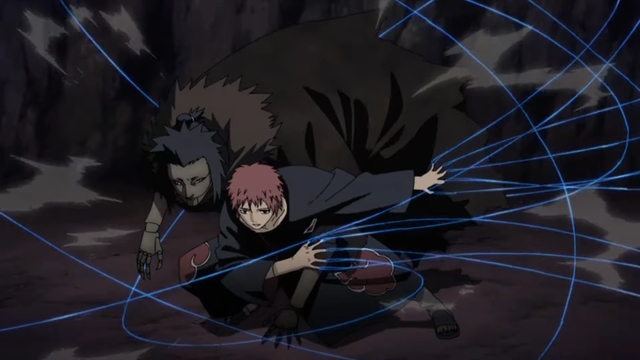 An image of Sasori in Naruto.