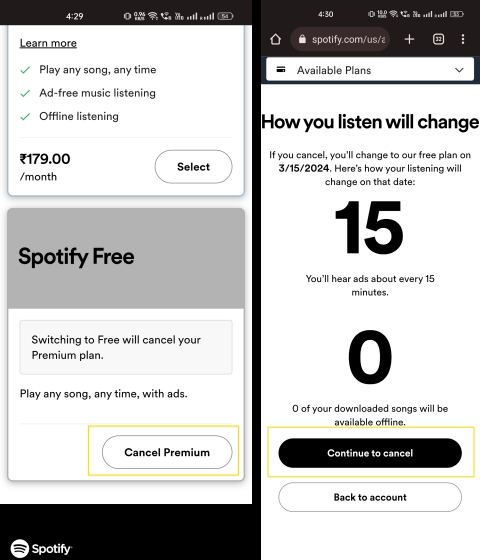 How to Cancel a Spotify Premium Subscription