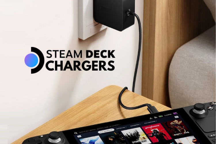 Steam Deck AC Adapter (EU): Genuine Charger