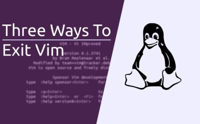 how to exit vim in linux