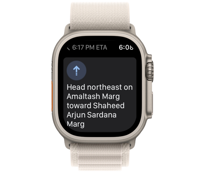 Apple watch sale series 4 maps