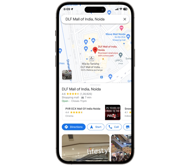 Google Maps travel mode on Apple Watch