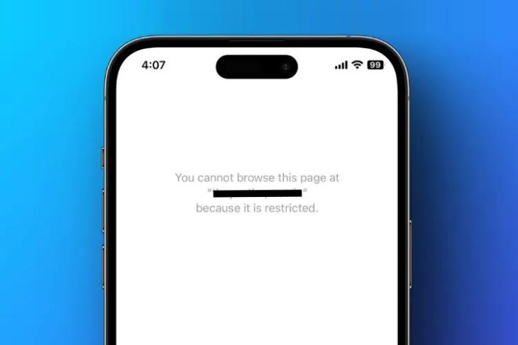how to block websites on iphone and ipad