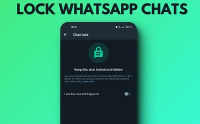 how to lock individual whatsapp chats