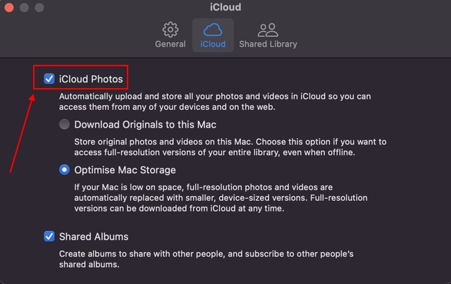 Accede a iCloud en Mac