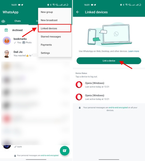 كيفية استخدام نفس حساب WhatsApp على هاتفين