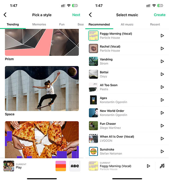 magisto video editor for iPhone