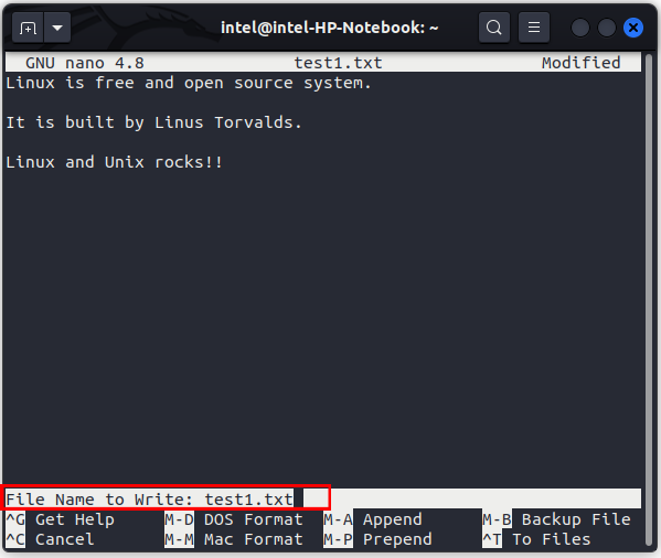 How To Use Nano Command Line Text Editor In Linux | Beebom