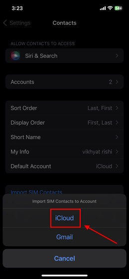 How to Transfer Contacts from Android to iPhone (Guide) | Beebom