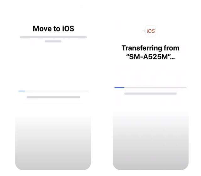 Transfer contacts from Android to iPhone