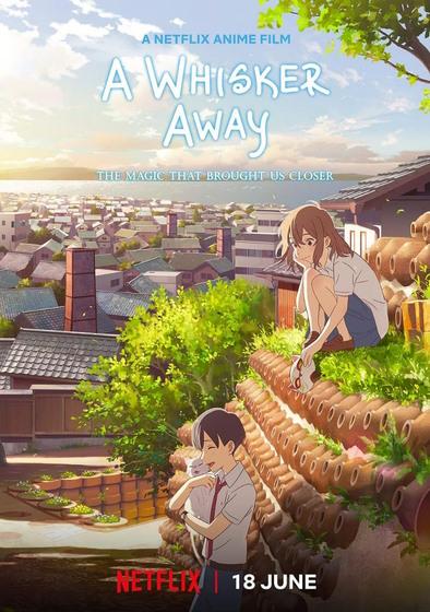 Descubra os Melhores Animes para Amantes de Gatos - Lista dos 12 Principais 20 Uma imagem de A Whisker Away.