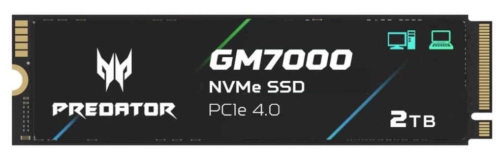 Acer Predator GM7000 - best PS5 sSd