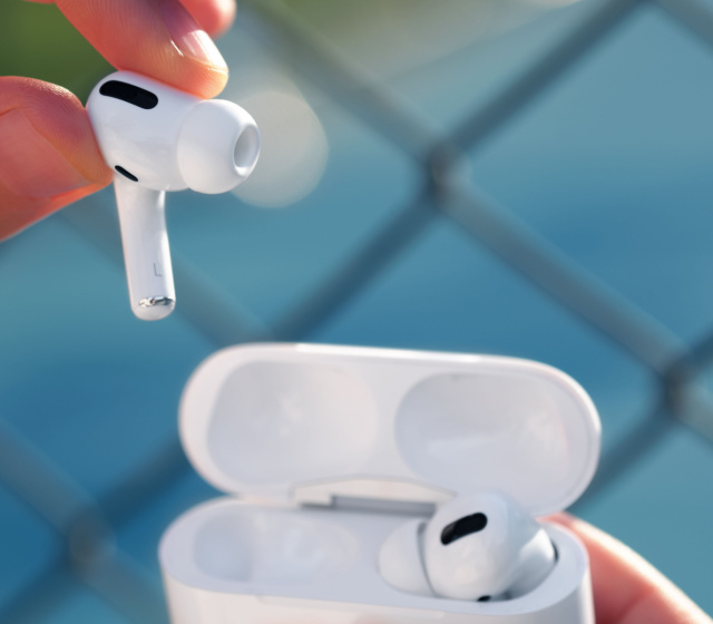 Put AirPods back to case