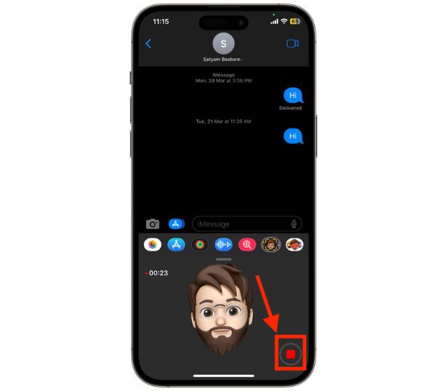 Use Memoji iPhone