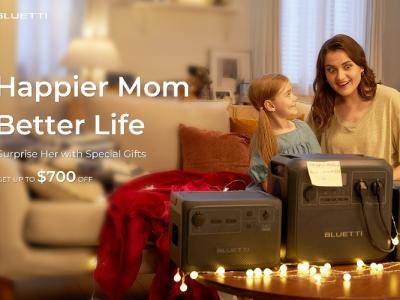 BLUETTI Mother's Day Sale: Discounts Up to $700 on Portable Power Stations