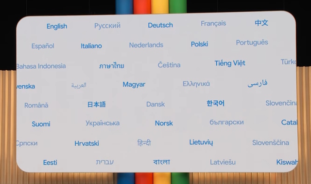 40+ language support