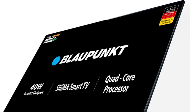 Blaupunkt apresenta Android TV superacessível de 40 polegadas na Índia 2 Blaupunkt Sigma Android TV de 40 polegadas