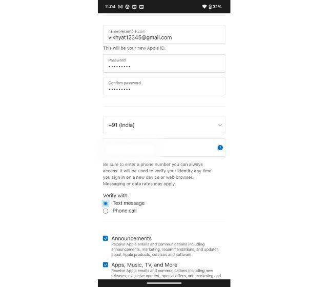 How to Create Apple ID on Apple.com
