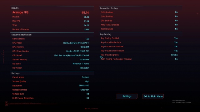 cyberpunk 2077 2K Ultra