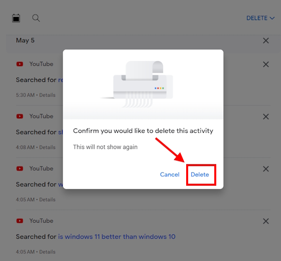 How to delete seen videos from youtube hot sale