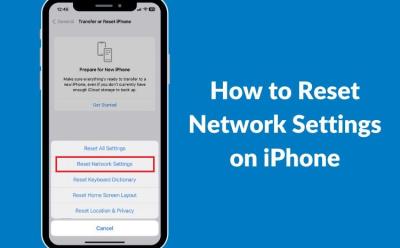 How to Reset iPhone Network Settings