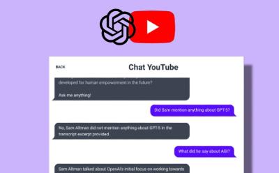 How to Transcribe, Summarize and Chat With YouTube Videos Using ChatGPT