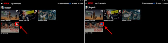 How To Delete Downloads On Netflix Checkboxes