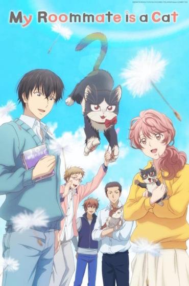 Descubra os Melhores Animes para Amantes de Gatos - Lista dos 12 Principais 6 Uma imagem do meu colega de quarto é um gato.
