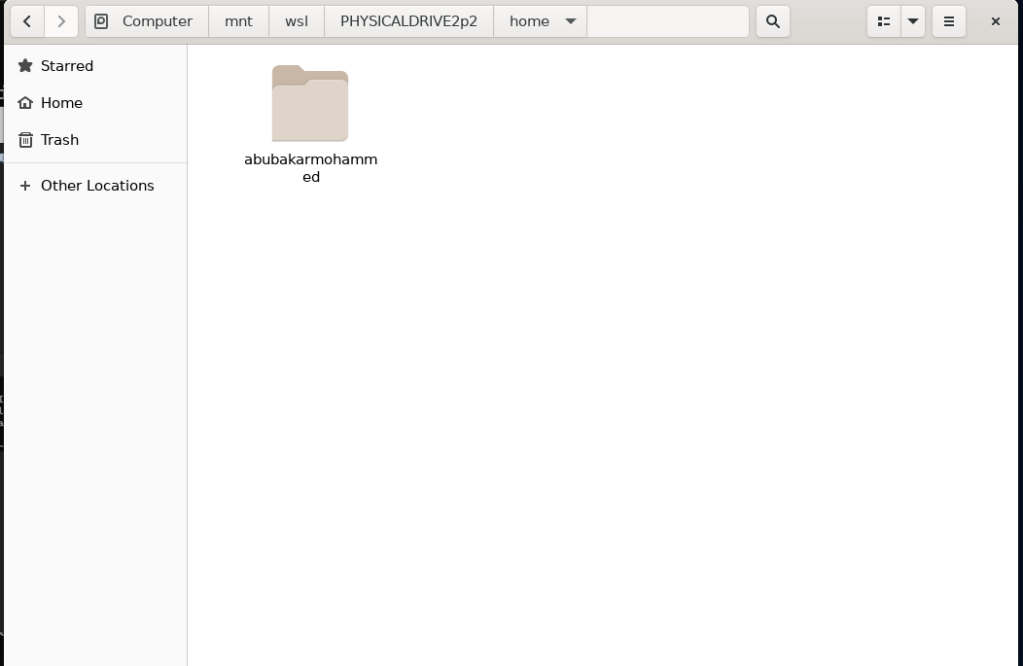 Nautilus file manager