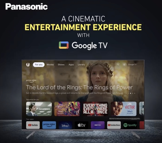 Panasonic Smart TV with Google TV launched