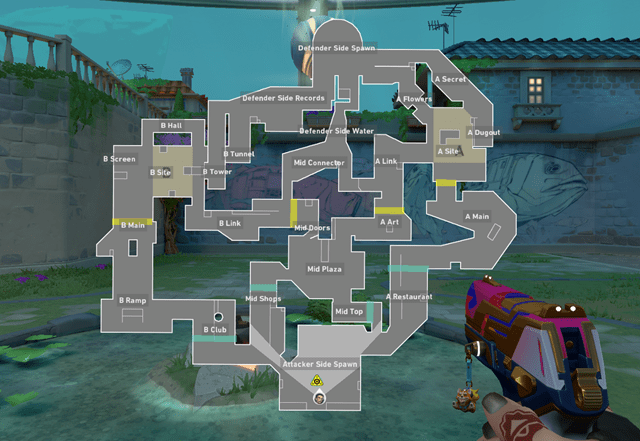 Pearl Map Layout